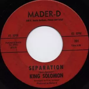 KING SOLOMON / SEPARATION / LITTLE DAB WILL DO IT