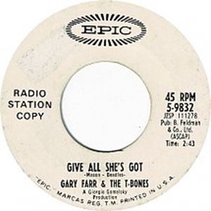 GARY FARR & THE T-BONES / ゲイリー・ファー＆ザ・T-ボーンズ / DON'T STOP AND STARE