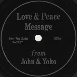 LOVE & PEACE MESSAGE FROM JOHN & YOKO/JOHN LENNON & YOKO ONO