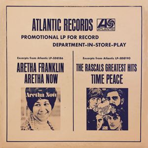 ARETHA FRANKLIN / RASCALS / アレサ・フランクリン / ラスカルズ / PROMOTIONAL LP FOR RECORD DEPARTMENT-IN-STORE-PLAY