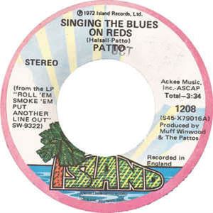 PATTO / パトゥー / SINGING THE BLUES ON REDS