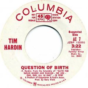 TIM HARDIN / ティム・ハーディン / QUESTION OF BIRTH