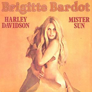 BRIGITTE BARDOT / ブリジット・バルドー / HARLEY DAVIDSON