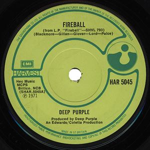 DEEP PURPLE / ディープ・パープル / FIREBALL