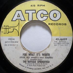 BUFFALO SPRINGFIELD / バッファロー・スプリングフィールド / FOR WHAT IT'S WORTH / DO I HAVE TO COME RIGHT OUT AND SAY IT