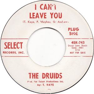 DRUIDS / I CAN'T LEAVE YOU / GIRL CAN'T TAKE A JOKE