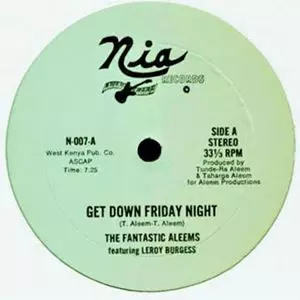 ALEEM FEATURING LEROY BURGESS / アリーム・フィーチャリング・ルロイ・バージェス / GET DOWN FRIDAY NIGHT
