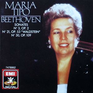 MARIA TIPO / マリア・ティーポ / BEETHOVEN: PIANO SONATA NO.3, 21, 30