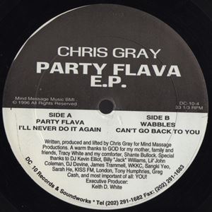 CHRIS GRAY / クリス・グレイ / PARTY FLAVA E.P.