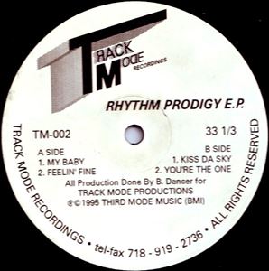 BRETT DANCER / RHYTHM PRODIGY E.P.