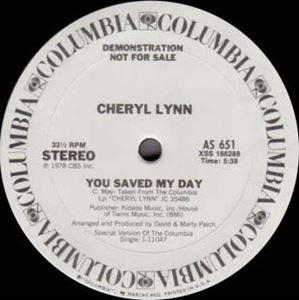 CHERYL LYNN / シェリル・リン / YOU SAVED MY DAY