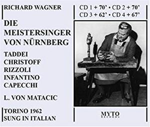 LOVRO VON MATACIC / ロヴロ・フォン・マタチッチ / WAGNER: DIE MEISTERSINGER VON NURNBERG