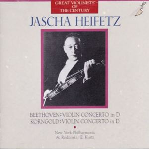 JASCHA HEIFETZ / ヤッシャ・ハイフェッツ / ベートーヴェン / コーンゴールド: ヴァイオリン協奏曲