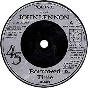 JOHN LENNON / ジョン・レノン / BORROWED TIME