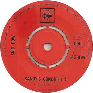 SKID ROW(70's HARD ROCK) / スキッド・ロウ / SANDY'S GONE