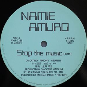 NAMIE AMURO / 安室奈美恵 / Stop The Music