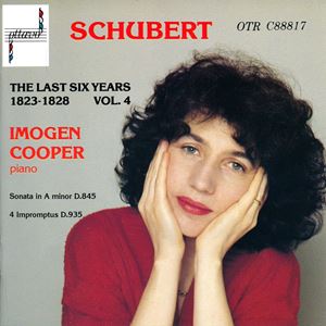 IMOGEN COOPER / イモジェン・クーパー / SCHUBERT: THE LAST SIX YEARS VOL.4 1823-1828