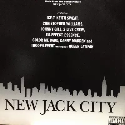NEW JACK CITY サウンドトラック LPレコード MUSIC FROM THE MOTION PICTURE NEW JACK CITY 