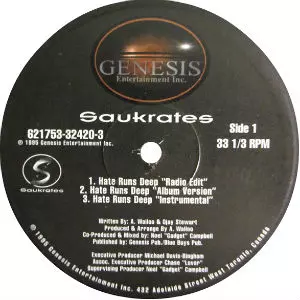SAUKRATES / ソクラテス / HATE RUNS DEEP