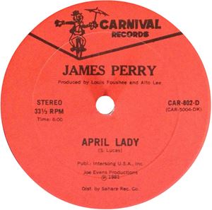 JAMES PERRY / APRIL LADY