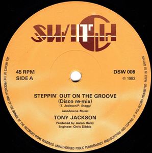 TONY JACKSON / STEPPIN' OUT ON THE GROOVE