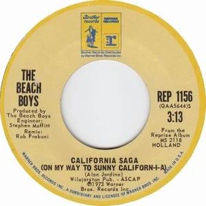 BEACH BOYS / ビーチ・ボーイズ / CALIFORNIA SAGA (ON MY WAY TO SUNNY CALIFORN-I-A)