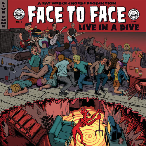 FACE TO FACE / LIVE IN A DIVE: FACE TO FACE (LP)
