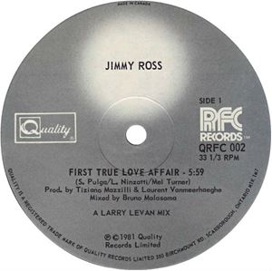 JIMMY ROSS / ジミー・ロス / FIRST TRUE LOVE AFFAIR