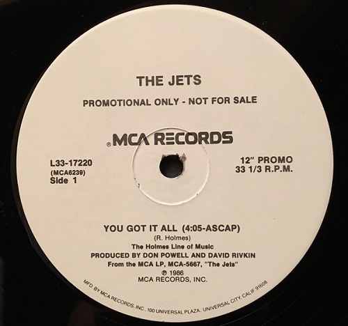 JETS / ジェッツ (R&B) / YOU GOT IT ALL