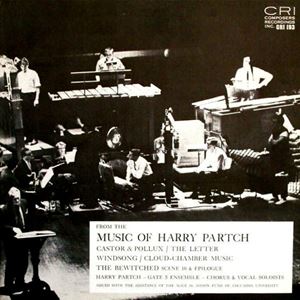 HARRY PARTCH / ハリー・パーチ / FROM THE MUSIC OF HARRY PARTCH