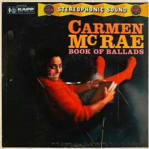 CARMEN MCRAE / カーメン・マクレエ / BOOK OF BALLADS