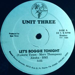 LET'S BOGGIE TONIGHT/UNIT THREE｜SOUL/BLUES/GOSPEL｜ディスクユニオン･オンラインショップ ...