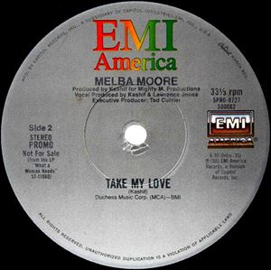 LET'S STAND TOGETHER / TAKE MY LOVE/MELBA MOORE/メルバ・ムーア｜SOUL/BLUES ...