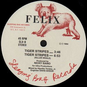FELIX (ARTHUR RUSSELL & NICKY SIANO) / TIGER STRIPES / YOU CAN'T HOLD ME DOWN