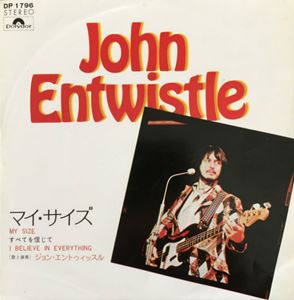 JOHN ENTWISTLE / ジョン・エントウィッスル / マイ・サイズ