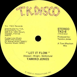 TAMIKO JONES / タミコ・ジョーンズ / LET IT FLOW