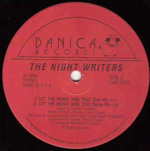 NIGHTWRITERS / LET THE MUSIC (USE YOU)