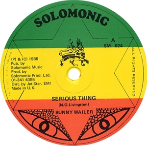 BUNNY WAILER / バニー・ウェイラー / SERIOUS THING