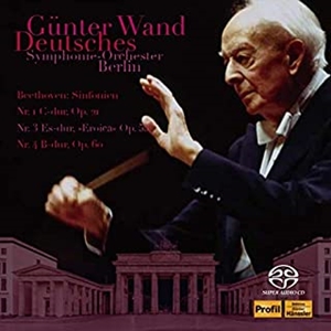 GUNTER WAND / ギュンター・ヴァント / BEETHOVEN: SYMPHONIES NO.1, 3 & 4 (SACD) 