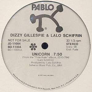 DIZZY GILLESPIE / ディジー・ガレスピー / UNICORN