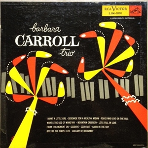 ○即決LP Barbara Carroll / Barbara Mgv2095 j36230 米オリジナル、青