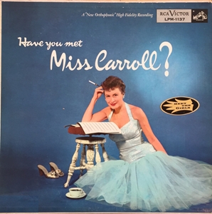 BARBARA CARROLL / バーバラ・キャロル / HAVE YOU MET MISS CARROLL?