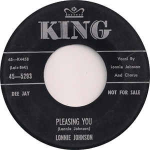 LONNIE JOHNSON / ロニー・ジョンソン / TOMORROW NIGHT / PLEASING YOU