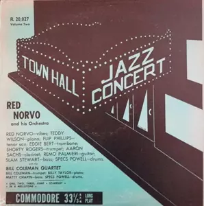 RED NORVO / レッド・ノーヴォ / TOWN HALL CONCERT VOLUME TWO