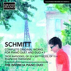 INVENCIA PIANO DUO / インヴェンシア・ピアノ・デュオ / F・シュミット:2台ピアノと連弾のためのピアノ曲全集1