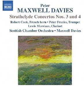 MAXWELL DAVIS / マックスウェル・デイヴィス / マックスウェル・デイヴィス:ストラスクライド協奏曲 第3番・第4番