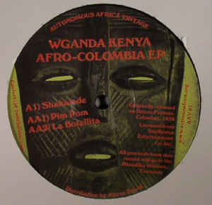 WGANDA KENYA / ウガンダ・ケニア / AFRO-COLOMBIA EP