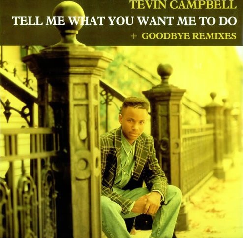 TEVIN CAMPBELL / テヴィン・キャンベル / TELL ME WHAT YOU WANT ME TO DO + GOODBYE REMIXES