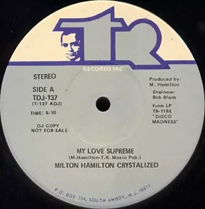 MILTON HAMILTON / MY LOVE SUPREME