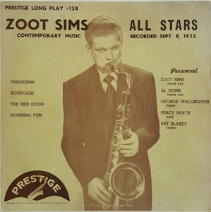 ZOOT SIMS / ズート・シムズ / CONTEMPORARY MUSIC - ZOOT SIMS ALL STARS
